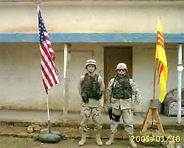 Cờ Việt Nam Tại Iraq